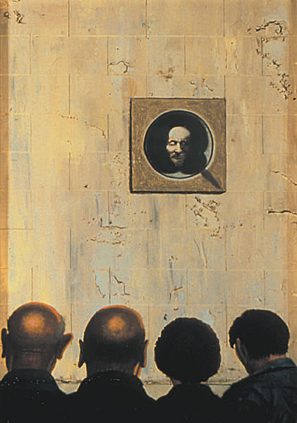 Minute de silence pour Trotsky (61x50)